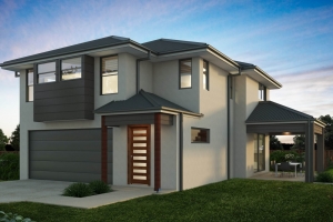 Sample two storey house and land package at Bahr Scrub